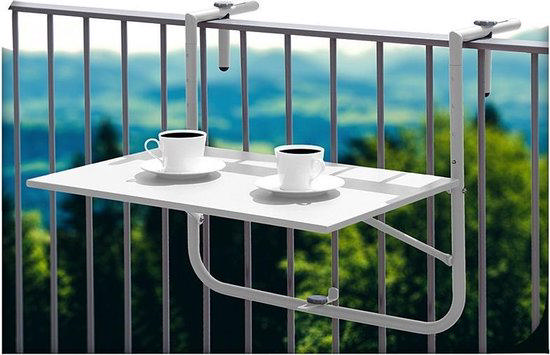 BALCONY TABLE 60X40CM WHITE