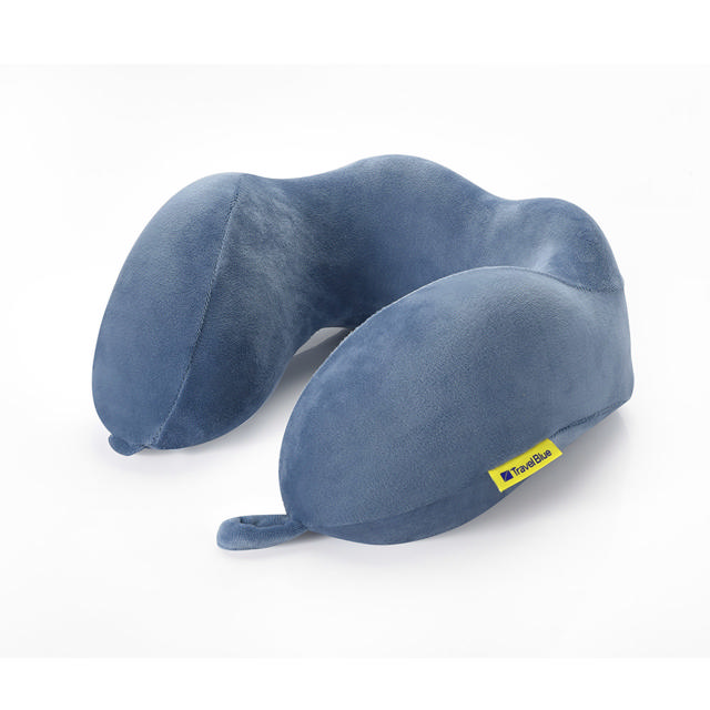 TRAVEL BLUE NECK PILLOW MEMORY FOAM  L/XL