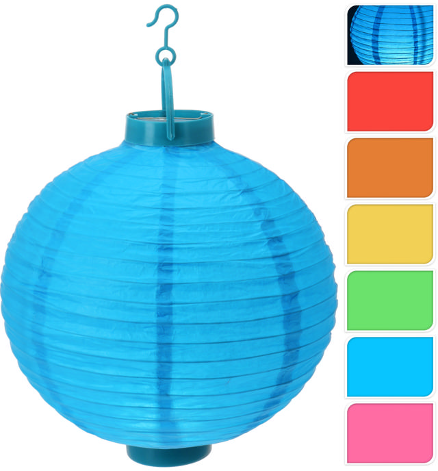 PAPER LANTERN RND SHAPE 1 LED