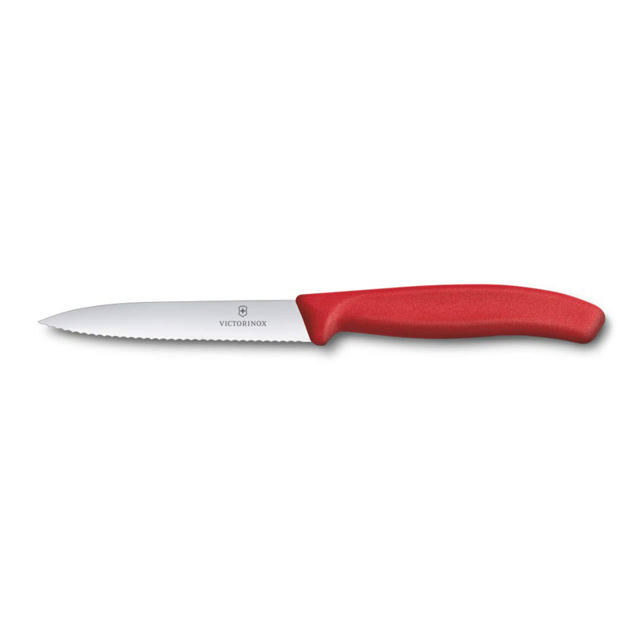 VICTORINOX GENERAL PURPOSE KNIFE FROM STAINLESS STEEL 10CM RED