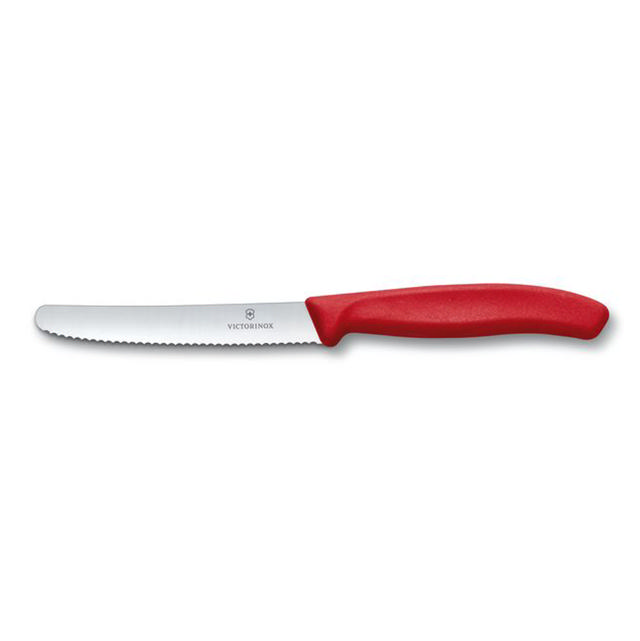 VICTORINOX CLASSIC KITCHEN KNIFE 11CM RED