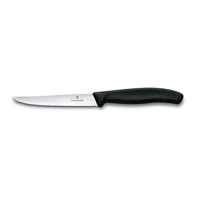 VICTORINOX STEAK KNIFE 11CM BLACK