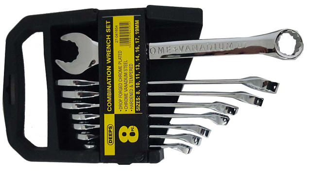 DEEP 8PCS SET COMBINATION 8-19mm MULTI-DRIVE