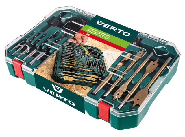 VERTO 49PCS SET OF DRILLS 