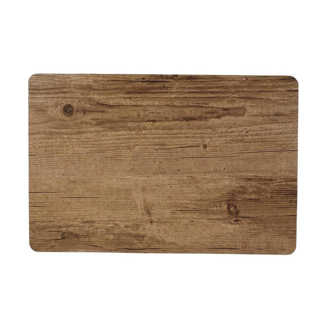 ESPIEL PLACEMAT PVC BROWN 45 X 30CM WOOD