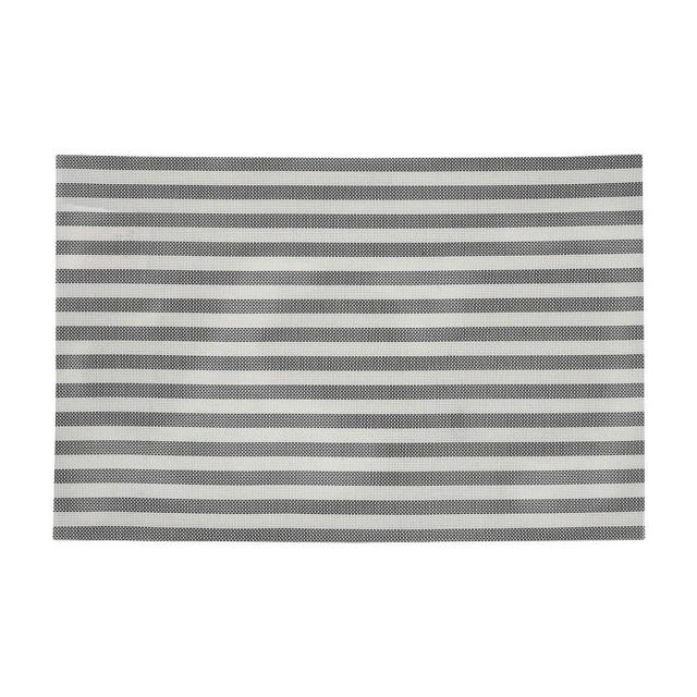 ESPIEL PLACEMAT GREY 45 X 30CM STRIPE