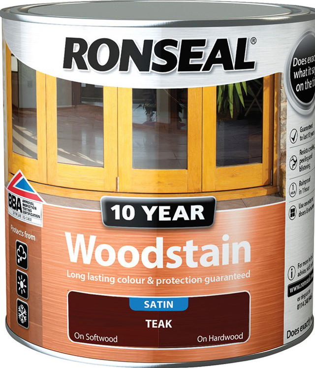 RONSEAL® 10 YEARS WOODSTAIN ΒΕΡΝΙΚΙ ΕΒΕΝΟΣ 2.5L