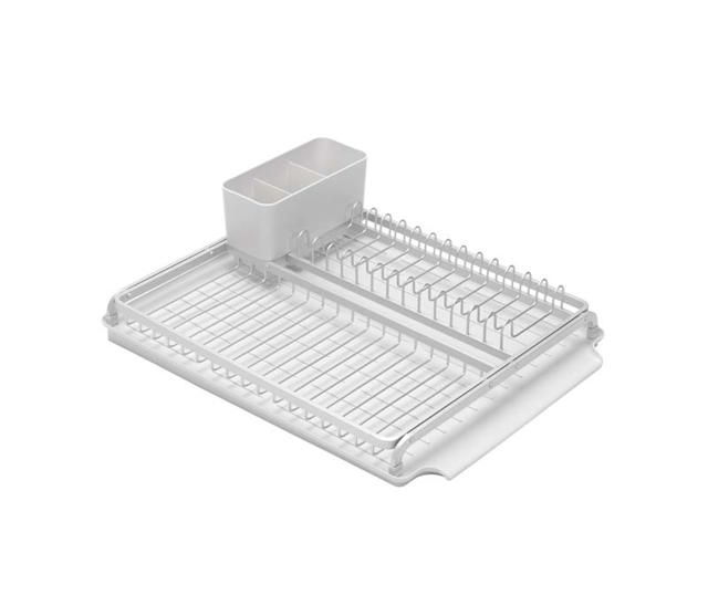 BRABANTIA DISH DRYING RACK ALUMINIUM LIGHT GREY 38.6X49.2X14.2CM