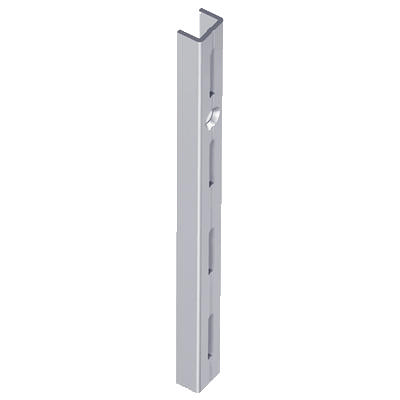 ELEMENT WALL UPRIGHT SINGLE L500 WHITE