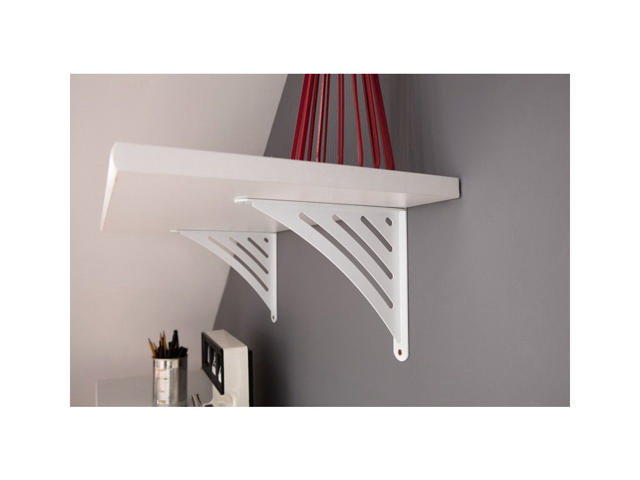 ELEMENT DESIGN-CONSOLE SITI 19X20CM WHITE ALUMINIUM