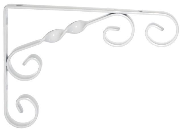 ELEMENT ORNAMENT BRACKET 11.5X11.5CM WHITE