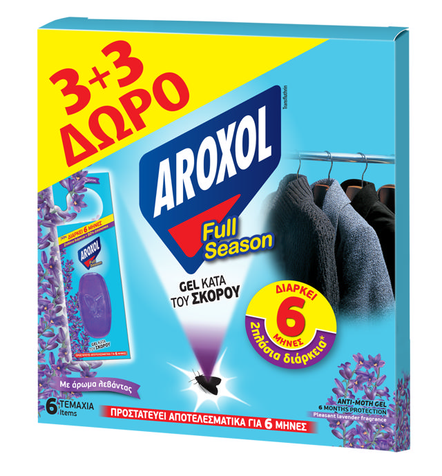 AROXOL FULL SEASON GEL 3+3