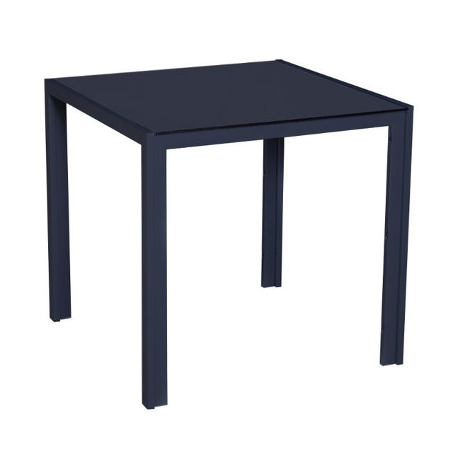 ARIS TABLE 80X80CM BLACK