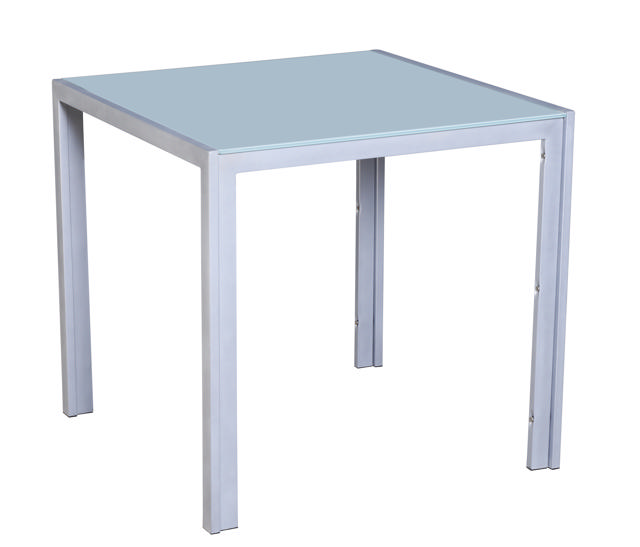 ARIS TABLE 80X80CM WHITE