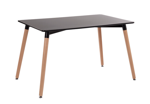 APOLLON TABLE BLACK 120X80X73CM