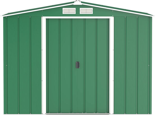  DURAMAX ECO METAL SHED 8X6FT GREEN