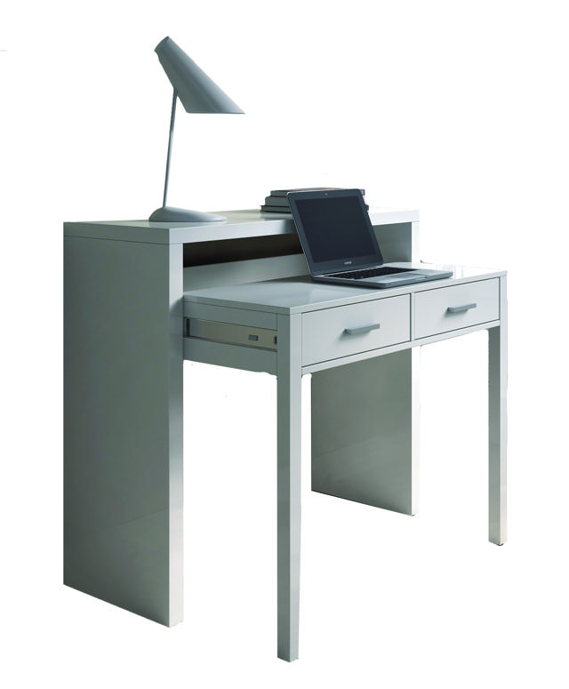 FORES HABITAT COMPUTER DESK 87.5X98.5X36CM WHITE