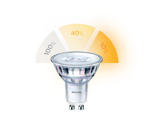 PHILIPS LED SSW 50W GU10 WW 36D ND