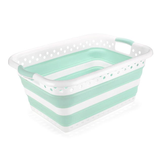 COLLAPSABLE LAUNDRY BASKET 45L