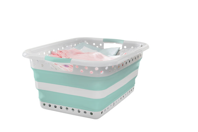 COLLAPSABLE LAUNDRY BASKET 45L