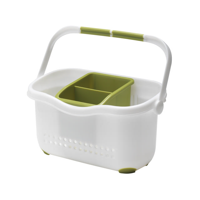 SINK CADDY WHITE/GREEN