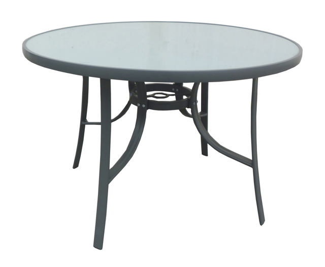 MIA OUTDOOR TABLE 110CM GREY