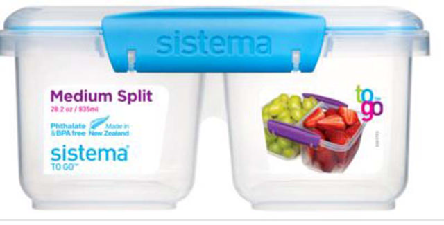 SISTEMA TO GO MEDIUM 2 ΔΙΑΧΩΡΙΣΤΙΚΑ 835ML