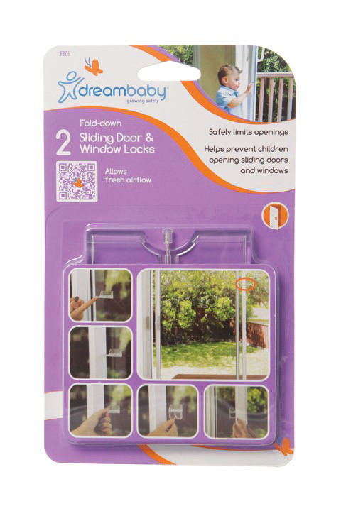 DREAMBABY SLIDING DOOR & WINDOW LOCKS