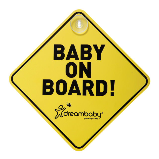 DREAMBABY BABY ON BOARD SIGN