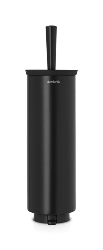 BRABANTIA TOILET BRUSH AND HOLDER, PROFILE - BLACK