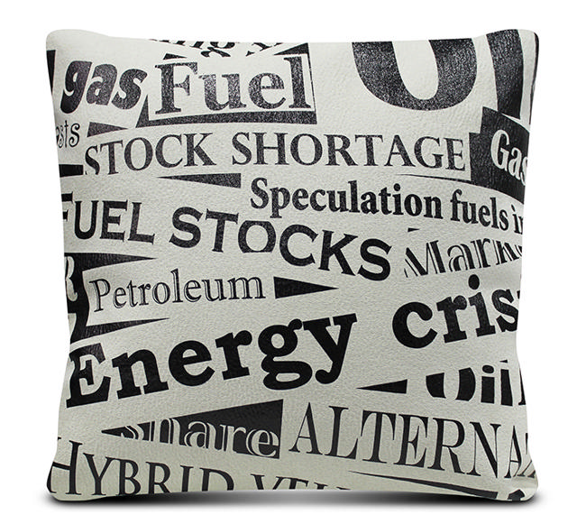 CUSHION CASA 45X45 LETTERS WHT