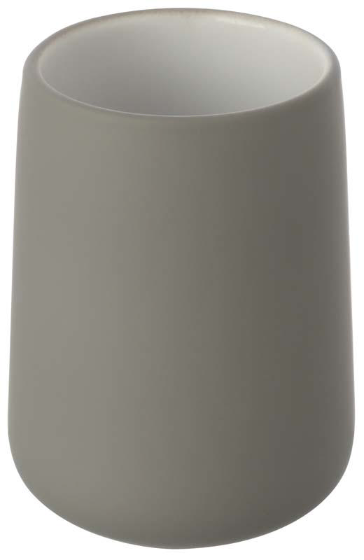 FERIDRAS CERAMIC TOOTHBRUSH HOLDER SIDNEY GREY