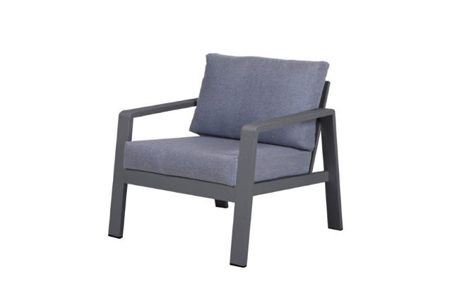 MASSA SINGLE CHAIR 76X85X72CM - GREY