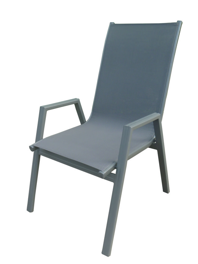 DANIELA OUTDOOR CHAIR 78X59.5X102.5 - GREY