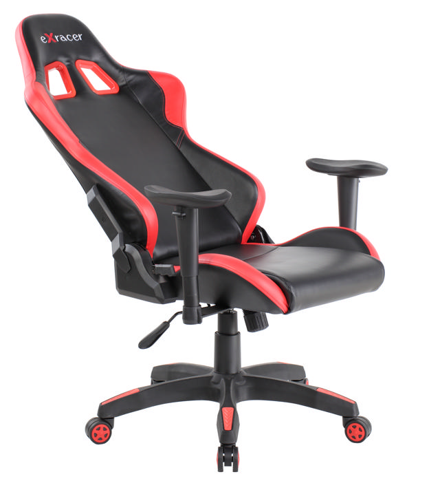 DAYTONA GAMING CHAIR RED 68X53X128.5-138CM