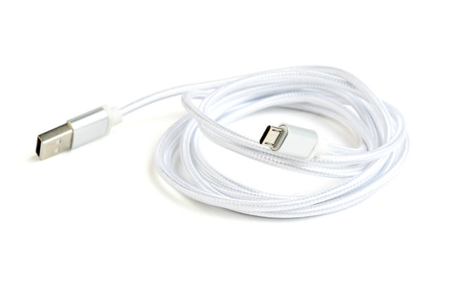 CABLEXPERT MICRO USB CABLE SILV 1,8M C.BR