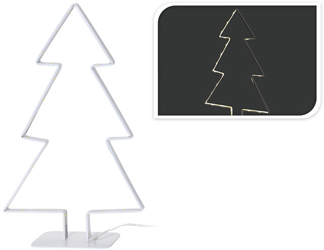 XMAS TREE 30L WARM WHITE 32CM