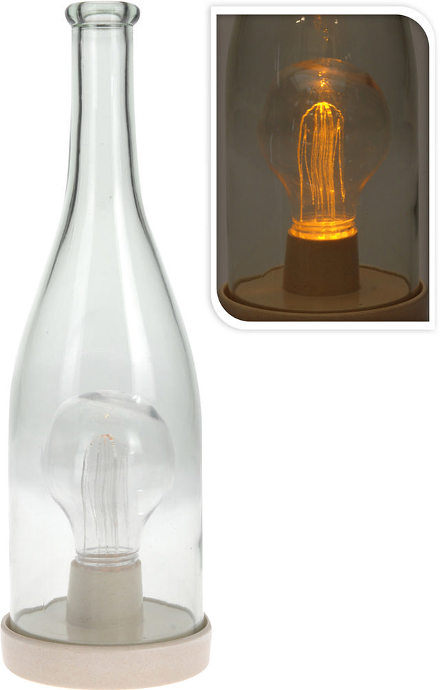 XMAS LAMP LED BOTTLE EDISON 28