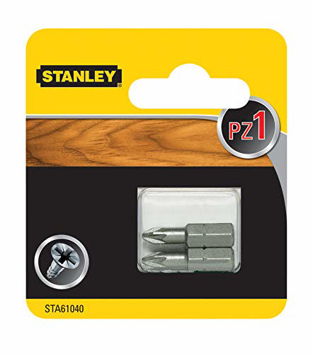 STANLEY SCREWDRIVER BITS PZ1