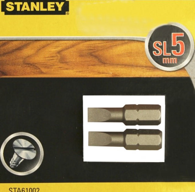 STANLEY SCREWDRIVER BITS