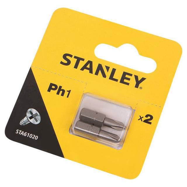 STANLEY SCREWDRIVER BITS PH1