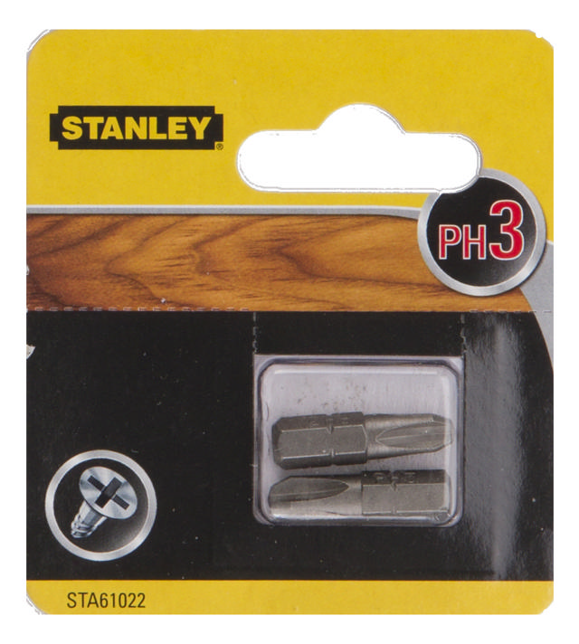 STANLEY SCREWDRIVER BITS PH3