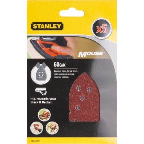 STANLEY SANDING SHEETS 60G