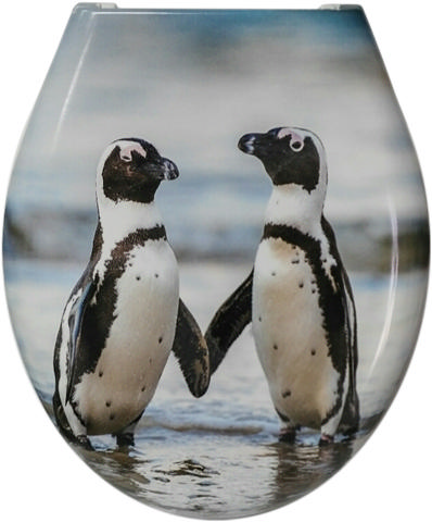 IO BAGNO TOILET SEAT DUROPLAST DESIGN PINGUIN