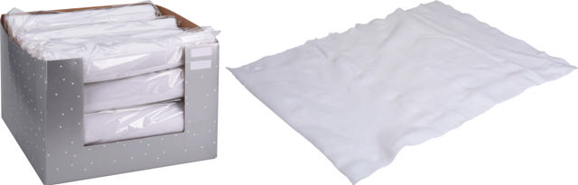 XMAS SNOW BLANKET 37X270CM WHITE