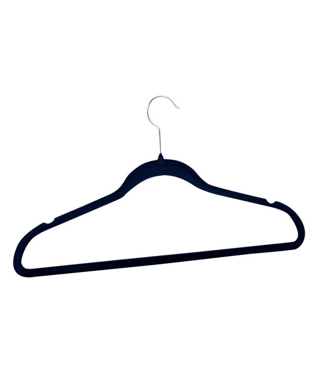 TNS CLOTH HANGER X2 VELVET 45X24CM 4 COLORS