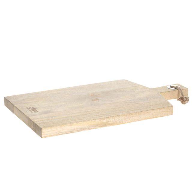 RECTANGULAR CUTTING BOARD WITH HANDLE XL 48X26X3.5CM