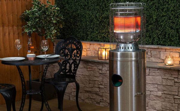 MATESTAR MAT-1109A PATIO HEATER STAINLESS STEEL