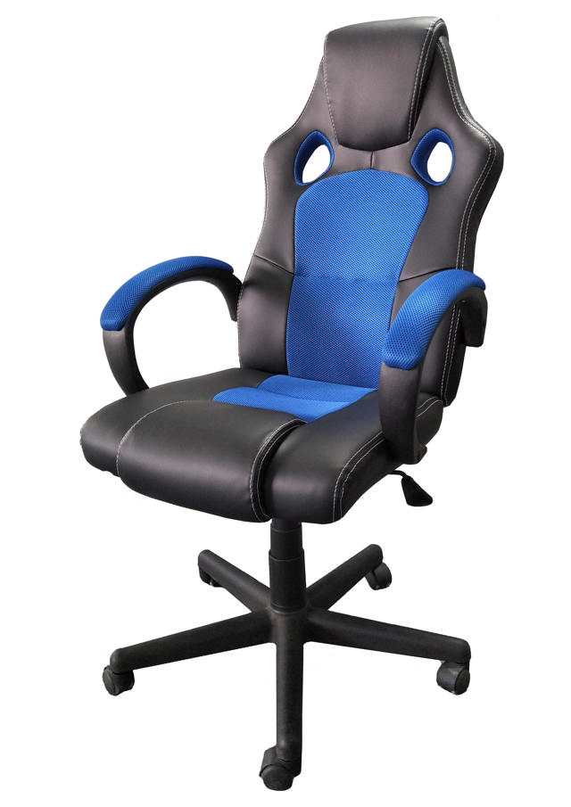 MAX GAMING CHAIR BLACK-BLUE 61Χ70CM