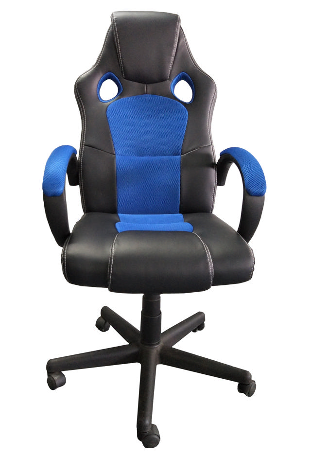 MAX GAMING CHAIR BLACK-BLUE 61Χ70CM